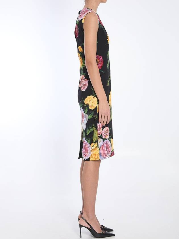 Floral Print Dress - DOLCE&GABBANA - BALAAN 3