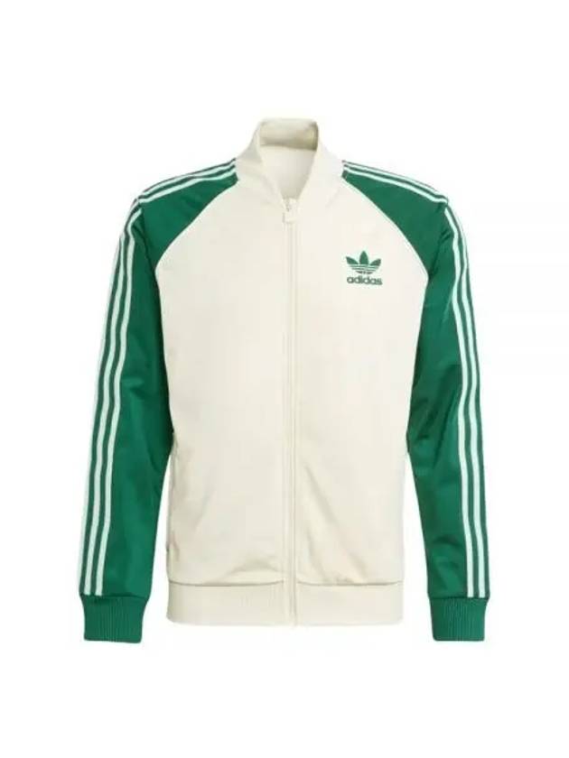 SST Track Jacket White Collegiate Green - ADIDAS - BALAAN 2