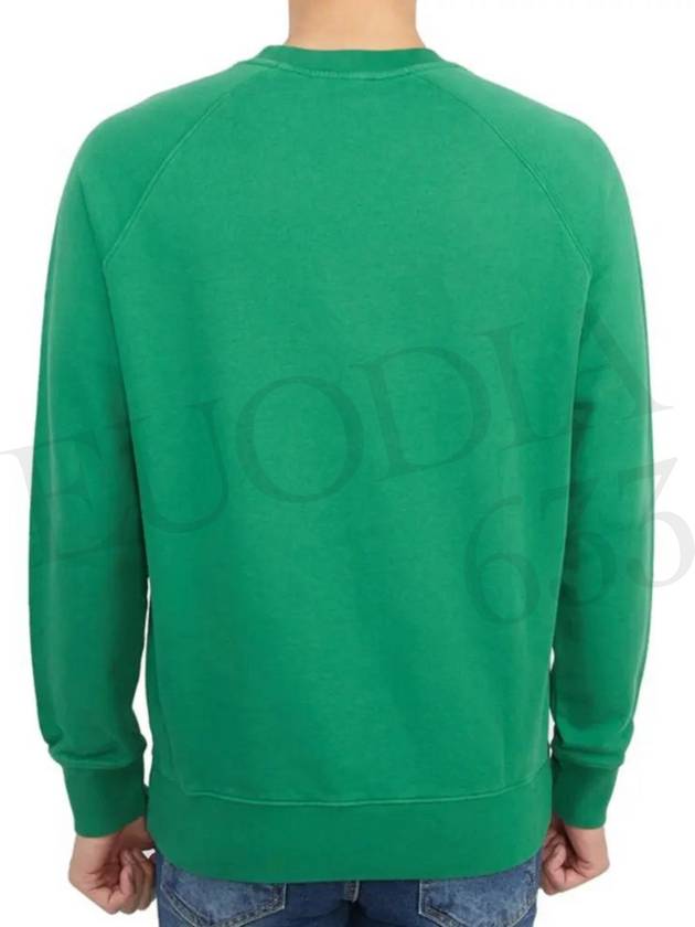 Fox Head Patch Classic Cotton Sweatshirt Deep Green - MAISON KITSUNE - BALAAN 5