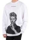 Bowie Over Long Sleeve T Shirt White NUS19233 - IH NOM UH NIT - BALAAN 2