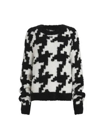 Women s Knit WK022Z BLK CHALK WHITE - ALLSAINTS - BALAAN 1