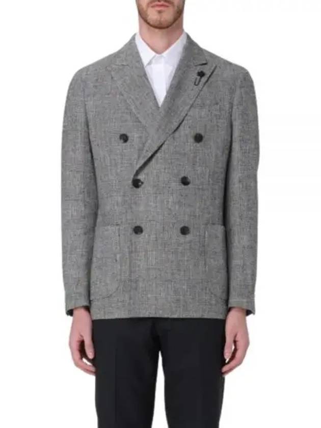 LARDINI 24 EQ660AEEQSK62432 100NE Double Breasted Jacket - RVR LARDINI - BALAAN 1