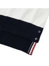 RWB Striped Cotton Knit Top White - THOM BROWNE - BALAAN 8