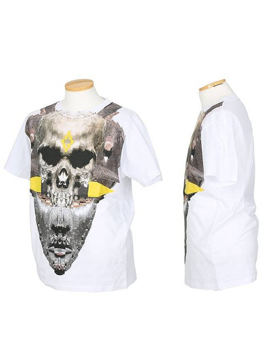 Marceloblon 1043 0100 PROVIDENCLA white tshirt - MARCELO BURLON - BALAAN 2