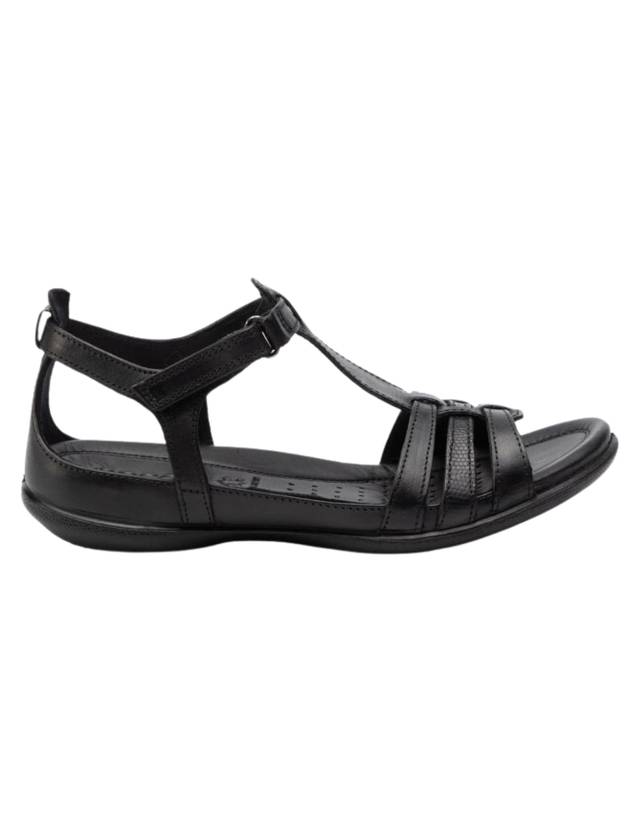 Flash T-Bar Sandals Black - ECCO - BALAAN 1