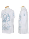 Cotton Skull Fish Short Sleeve T-Shirt White - ALEXANDER MCQUEEN - BALAAN 2