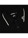 Mimmi Logo Polo Knit Black GWKW11737 9999 - J.LINDEBERG - BALAAN 4