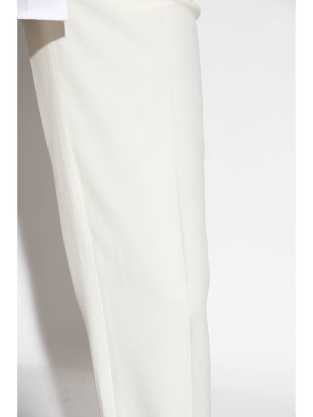 Women's Twill Dinner Straight Pants Cream - STELLA MCCARTNEY - BALAAN 6