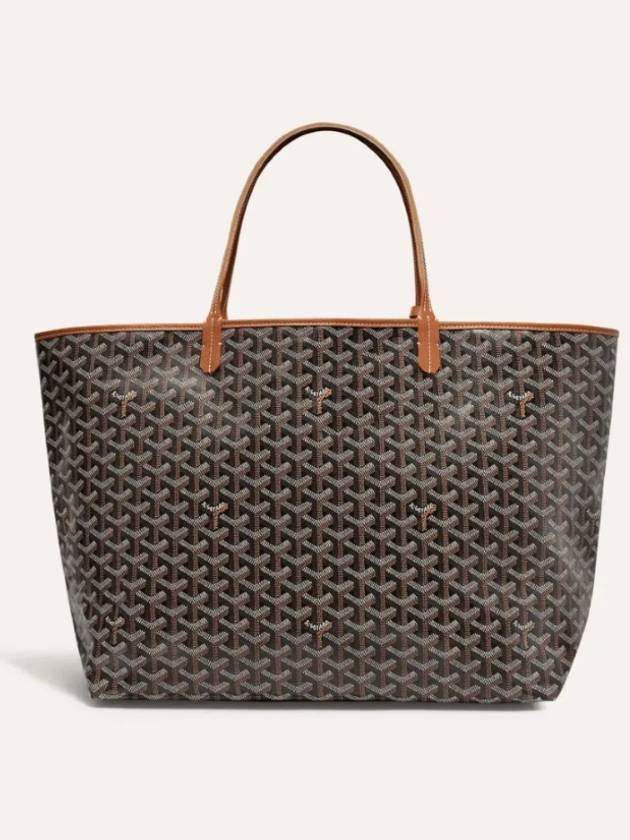 Saint Louis GM Tote Bag Black Tan - GOYARD - BALAAN 3