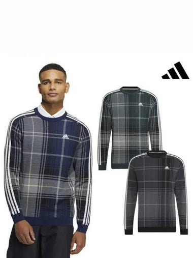 Graphic pullover knit men s sweater HG8215 HG8216 HG8221 Domestic product GQFK23082200086 - ADIDAS GOLF - BALAAN 1