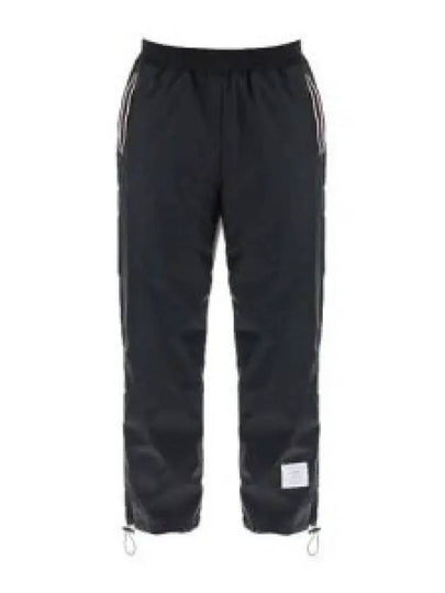 Logo Patch Ripstop Cricket Stripe Track Pants Navy - THOM BROWNE - BALAAN 2