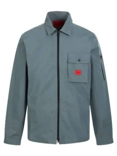 out pocket shirt jacket - HUGO BOSS - BALAAN 1