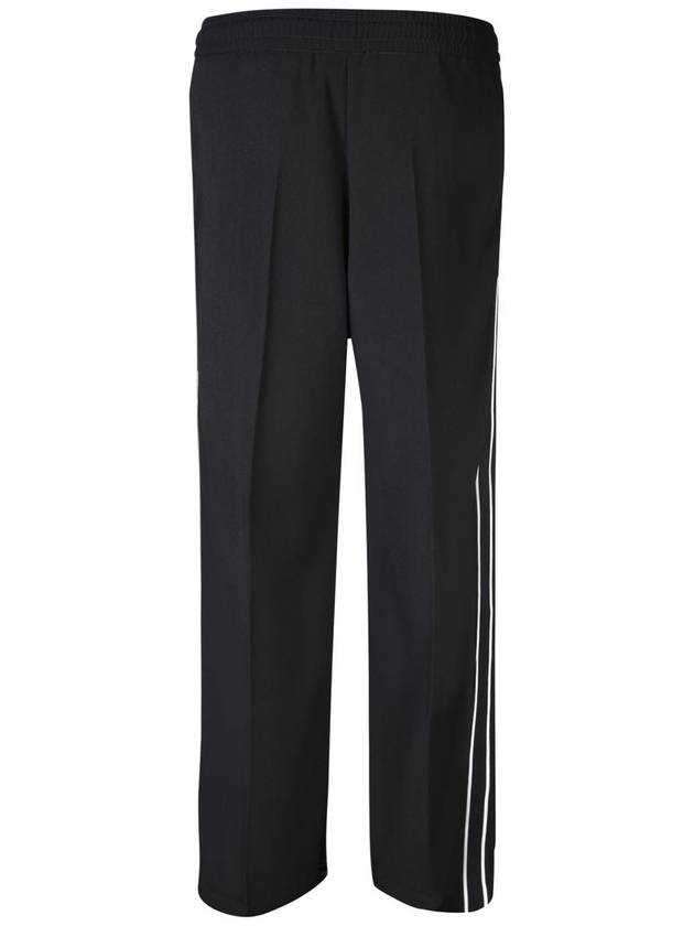 Women's Satin Track Pants Black - MONCLER - BALAAN 4