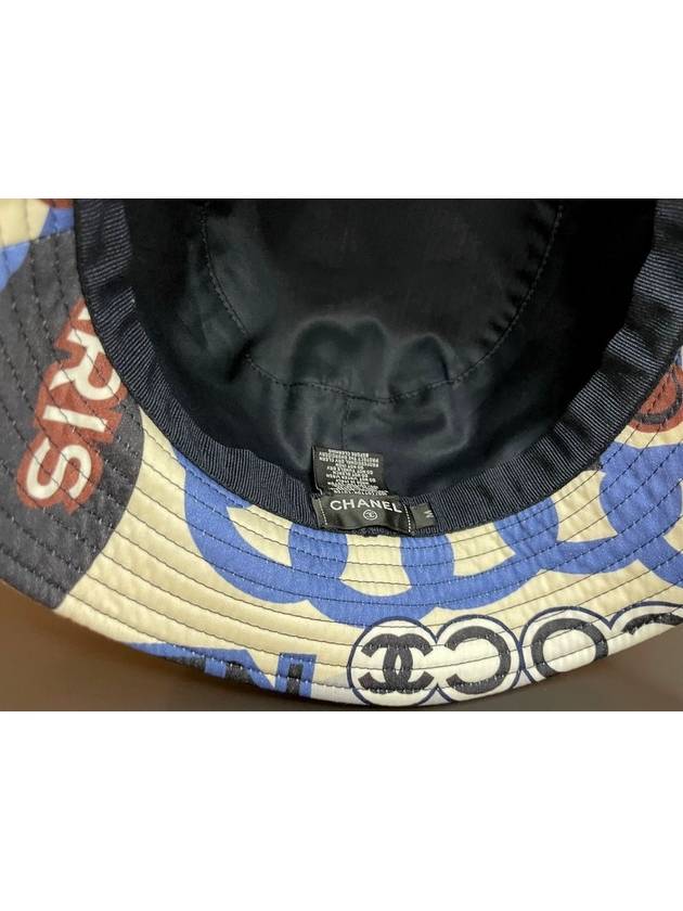 CC Logo Bucket Hat AA8928B10537 M - CHANEL - BALAAN 4