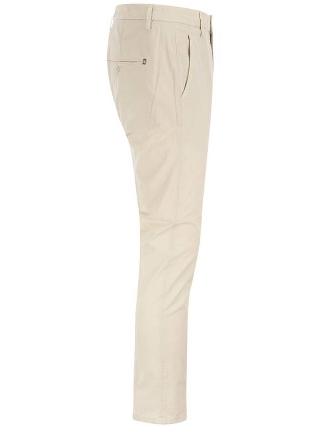 ALFREDO - Slim-fit cotton trousers - DONDUP - BALAAN 3