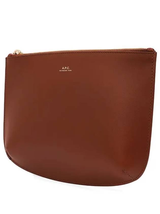 Sarah Clutch Bag Noisette - A.P.C. - BALAAN 5