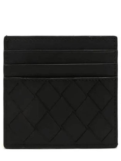 Intrecciato Card Wallet Black - BOTTEGA VENETA - BALAAN 2