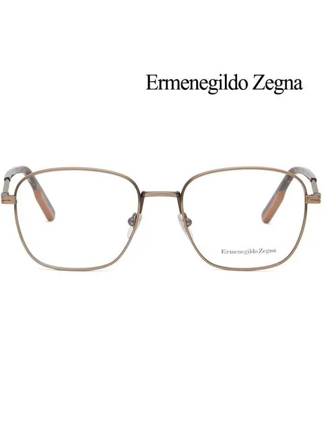 Zegna glasses frame EZ5168 036 metal frame square metal - ERMENEGILDO ZEGNA - BALAAN 3