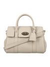 Bayswater Small Tote Bag Chalk - MULBERRY - BALAAN 1