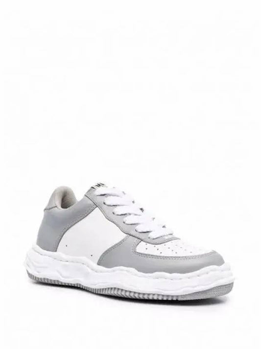 IDomestic shippingI A08FW706 GRYWHT Wayne OG sole leather low sneakers kr 204289 - MIHARA YASUHIRO - BALAAN 1