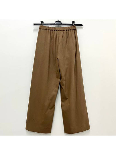 FLORIA Virgin Wool Pants Camel 2429136023600 008 - MAX MARA - BALAAN 2