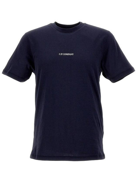 Mini Logo Printing Short Sleeve T-Shirt - CP COMPANY - BALAAN 1
