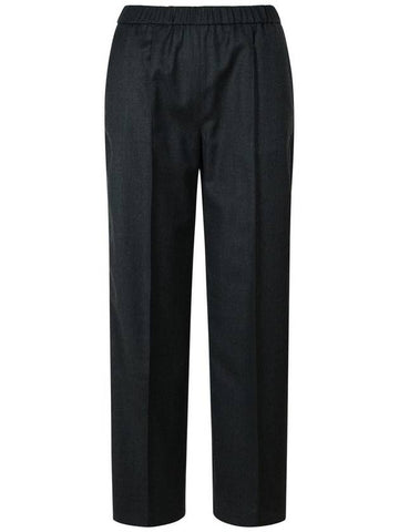 Fabiana Filippi 'Over' Grey Virgin Wool Trousers - FABIANA FILIPPI - BALAAN 1