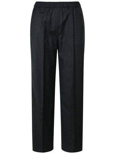 Fabiana Filippi 'Over' Grey Virgin Wool Trousers - FABIANA FILIPPI - BALAAN 1