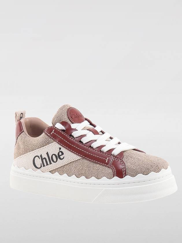 Sneakers Lauren Chloè in canvas e pelle - CHLOE - BALAAN 2