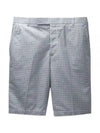 RWB Tab Houndstooth Cotton Shooting Shorts Grey - THOM BROWNE - BALAAN 1