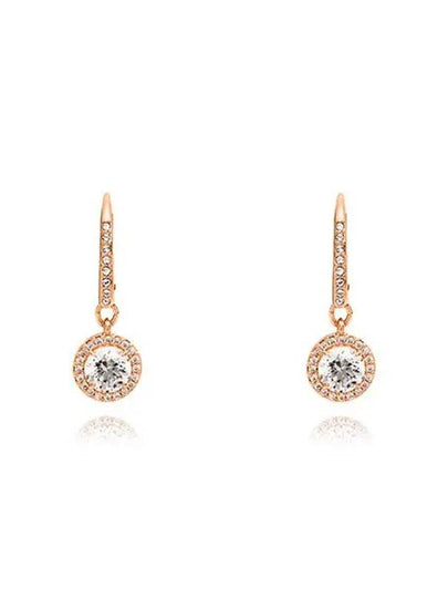 Una Angelic Constella Drop Earrings Rose Gold - SWAROVSKI - BALAAN 2