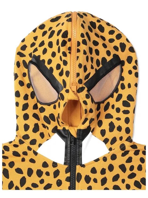 Women's Cheetah Pattern Hooded Zip-up 602250 SQJ27 H701 - STELLA MCCARTNEY - BALAAN 4