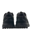 Light Suede Runner Low Top Sneakers Black - MONCLER - BALAAN 5