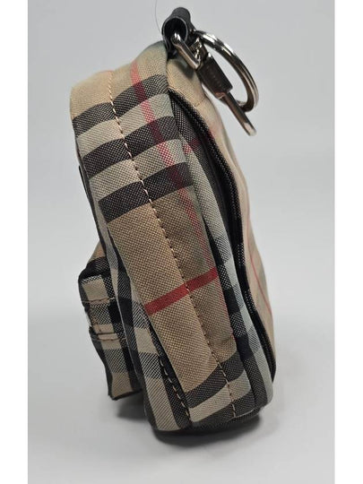 vintage check backpack keyring - BURBERRY - BALAAN 2