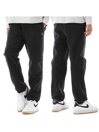 Kiri Fleece Straight Pants Black - PARAJUMPERS - BALAAN 2