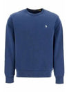 Embroidered Pony Logo Crew Neck Cotton Sweatshirt Cruise Navy - POLO RALPH LAUREN - BALAAN 2