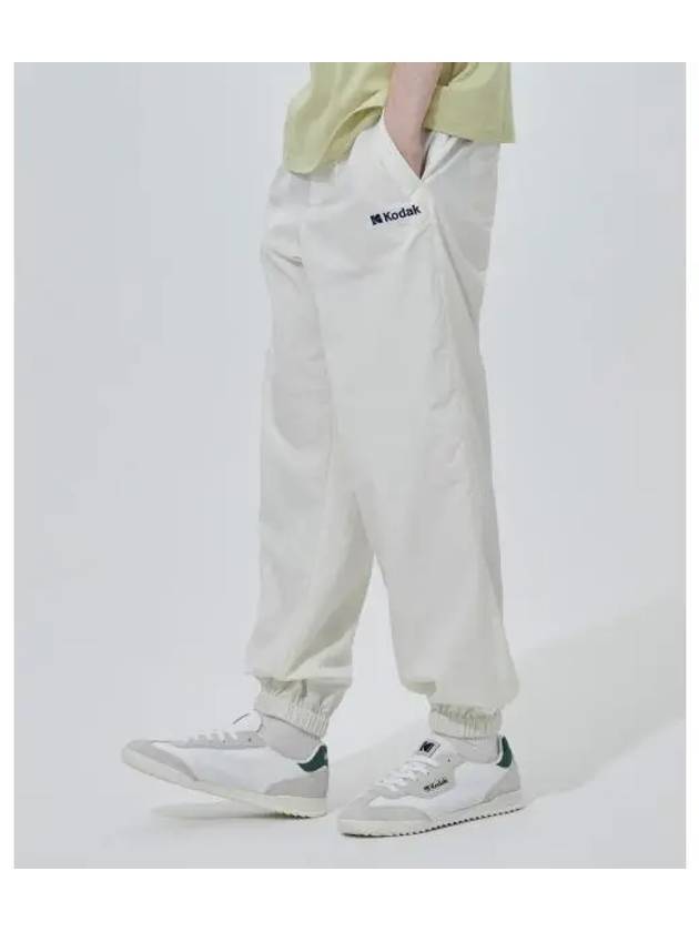 KODAK Woven Regular Fit Jogger Pants White - KODO - BALAAN 1