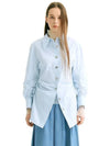 STRING SH BL string shirt blue - TIBAEG - BALAAN 1