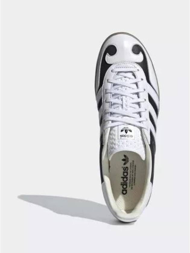 Gazelle Indoor Low Top Sneakers White Black - ADIDAS - BALAAN 4