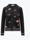 Hector and Rose embroidery wool cardigan FKC604EY1029 - THOM BROWNE - BALAAN 2