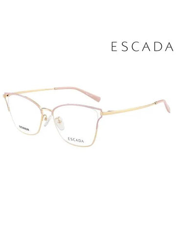 Glasses Frame VES B34F 0300 Square Titanium Men Women - ESCADA - BALAAN 1