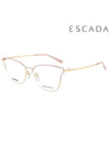 Glasses Frame VES B34F 0300 Square Titanium Men Women - ESCADA - BALAAN 2