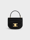 Besace Clea Leather Mini Bag Black - CELINE - BALAAN 1