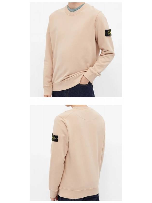 Wappen Patch Crewneck Sweatshirt Indie Pink - STONE ISLAND - BALAAN 6