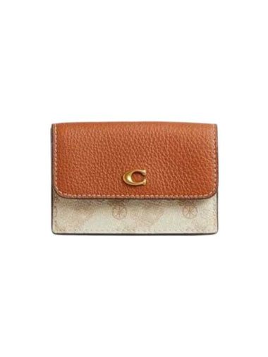 Essential Mini Tri Fold Half Wallet - COACH - BALAAN 1