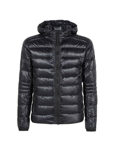 Crofton Hooded Label Padding Black - CANADA GOOSE - BALAAN 1