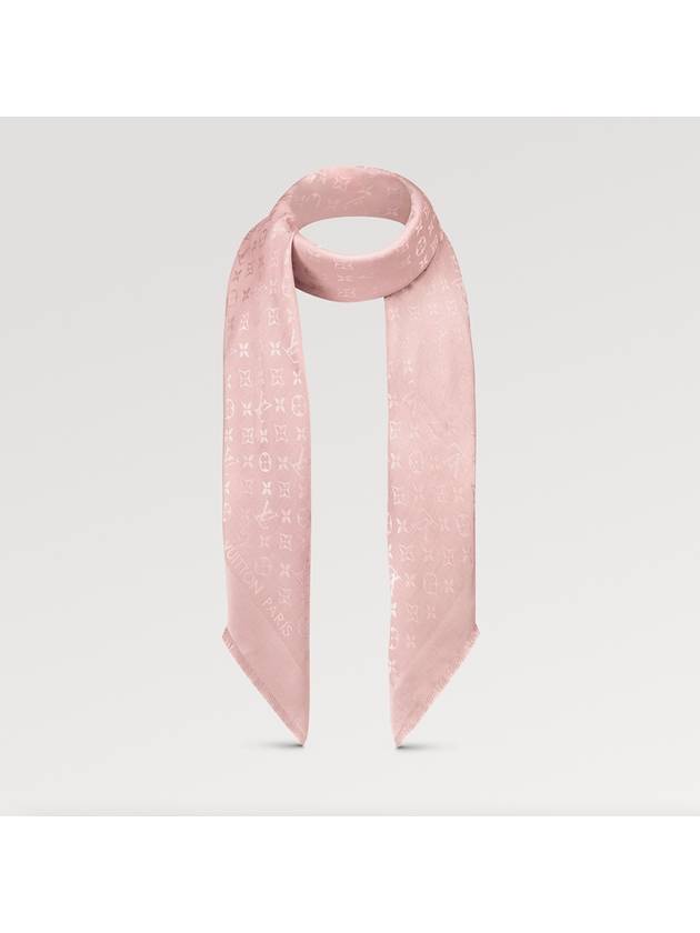 Monogram Classic Scarf Rose - LOUIS VUITTON - BALAAN 3