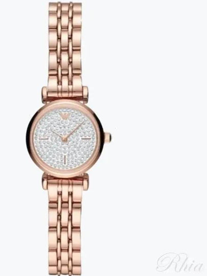 Women's Gianni Metal Watch Rose Gold - EMPORIO ARMANI - BALAAN 2