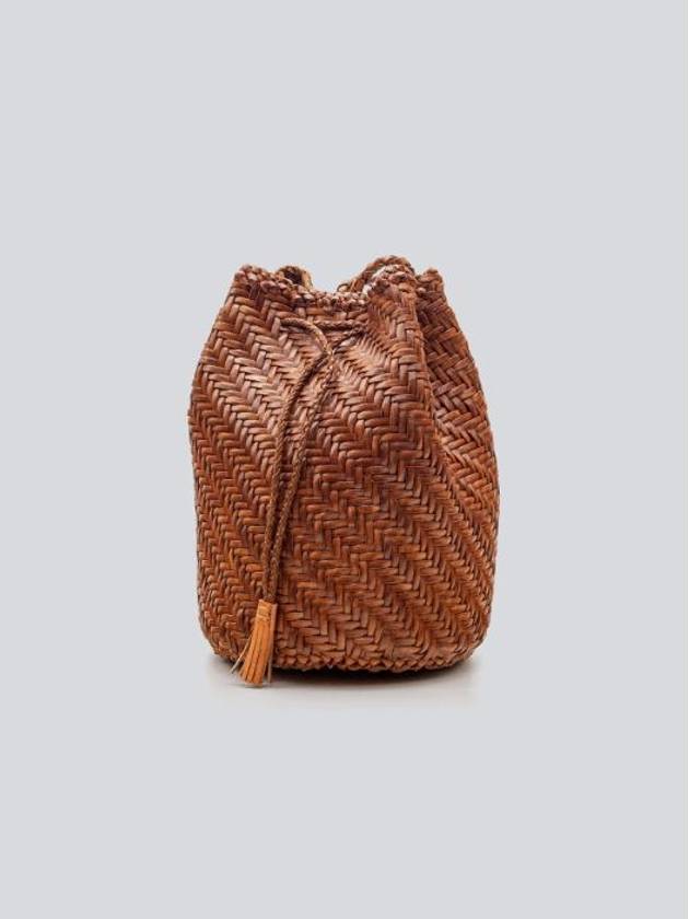 Pom Pom Double Jump Bucket Bag Tan - DRAGON DIFFUSION - BALAAN 3