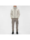 Men's Shell R Goggles Hooded Jacket Beige - CP COMPANY - BALAAN 5